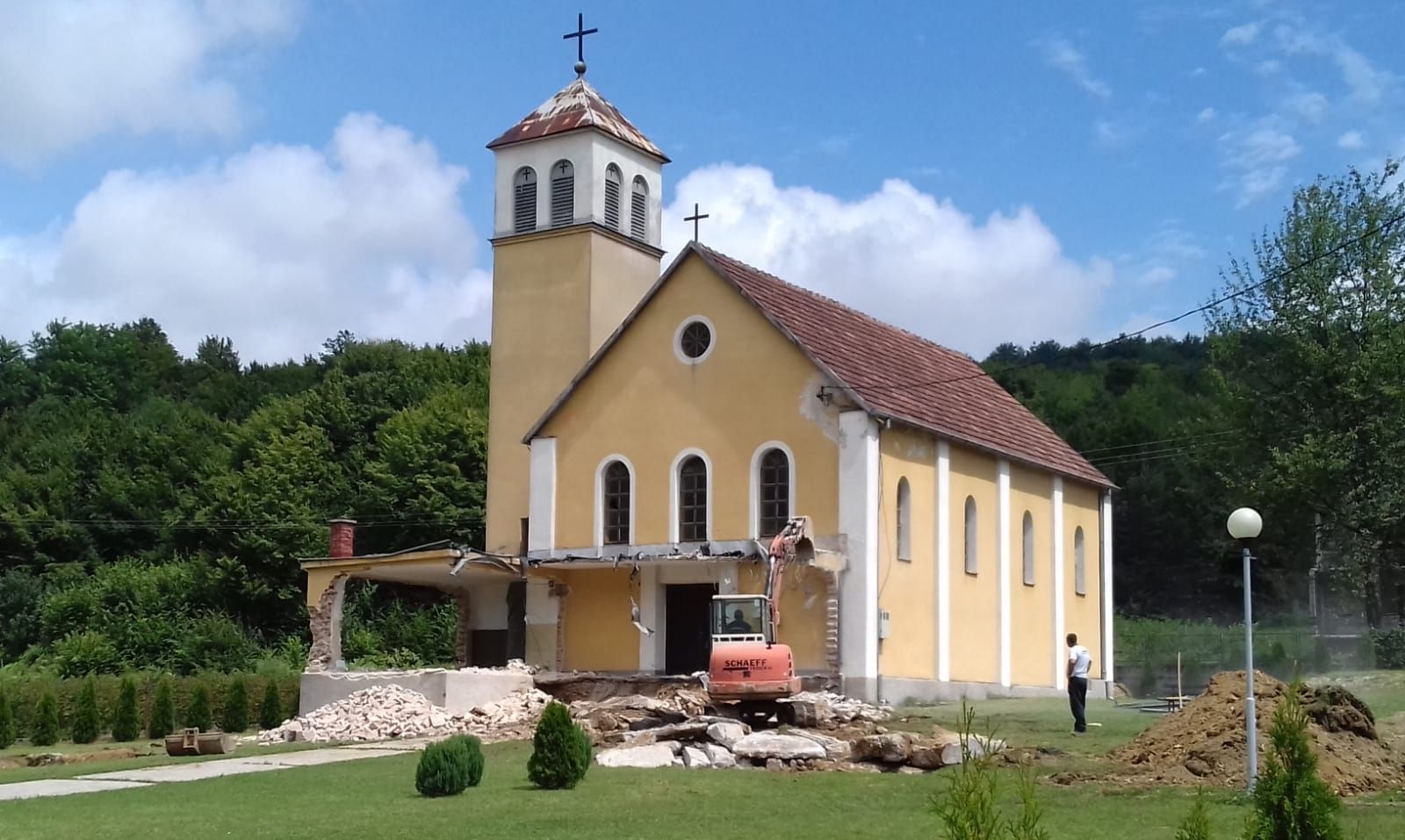 23.srpanj 2018. godine - PRVI DAN REKONSTRUKCIJE