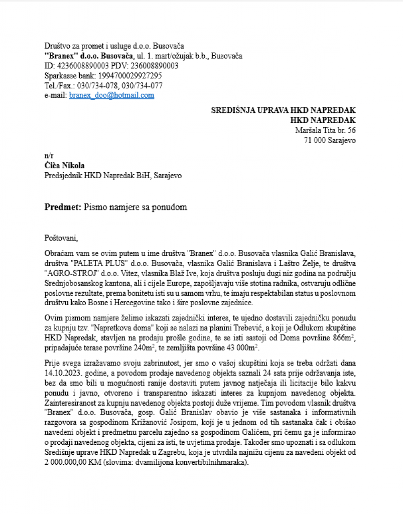 Napretkov dom na Trebeviću